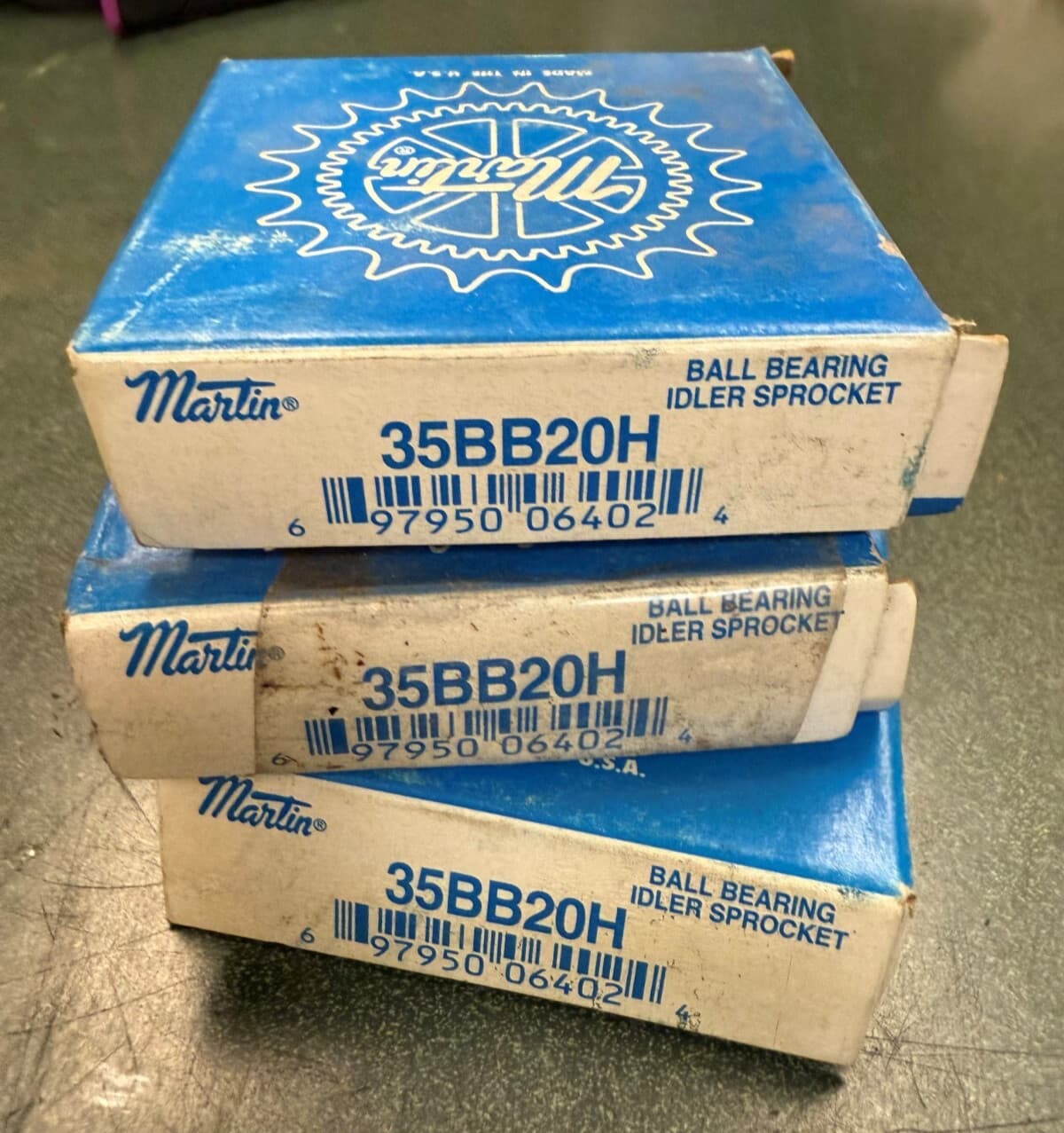 MARTIN 35BB20H IDLER CHAIN SPROCKET #35 CHAIN 20 TEETH NEW