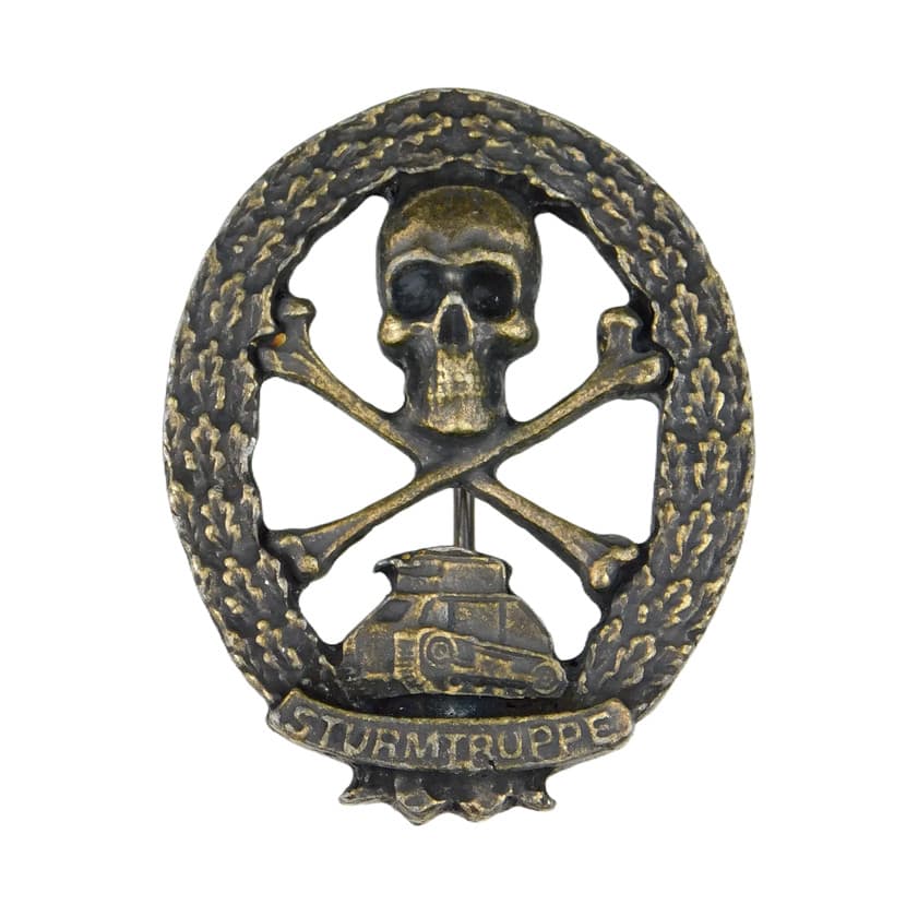 4226 WW1 GERMAN PRUSSIA STURM BAON OSTURMTRUPPE ORDEN BADGE