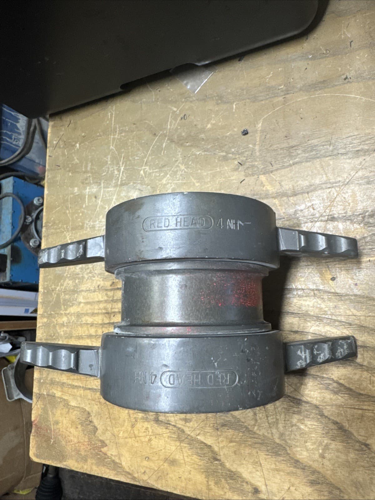 Red Head 4NH Female to Female Swivel Fire Hose Converter Adapter Firefighter