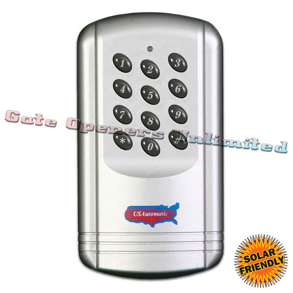 Sentry 300 050520 Wireless Keypad Gate Openers Commercial Unit Parts Solar