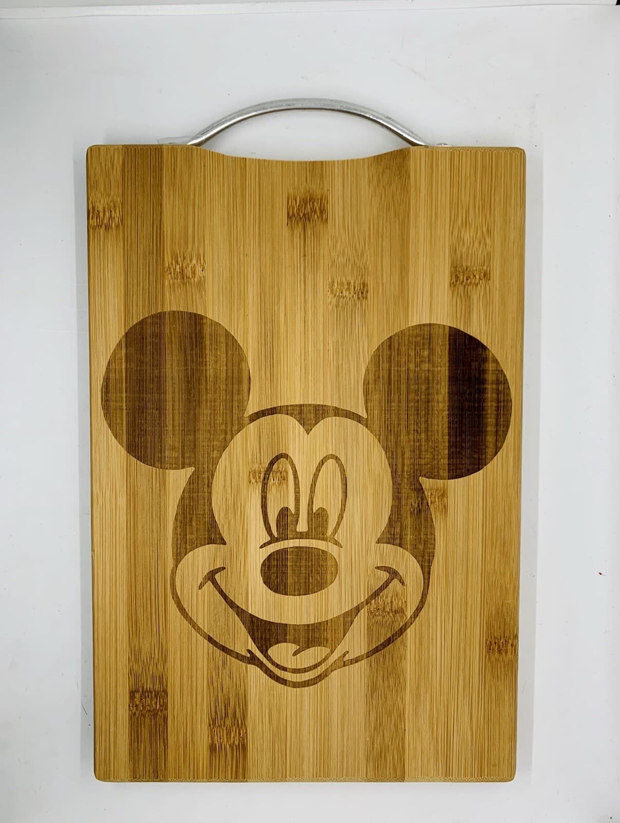 Mickey mouse laser engraved bamboo high quality cuttingboard Christmas gift
