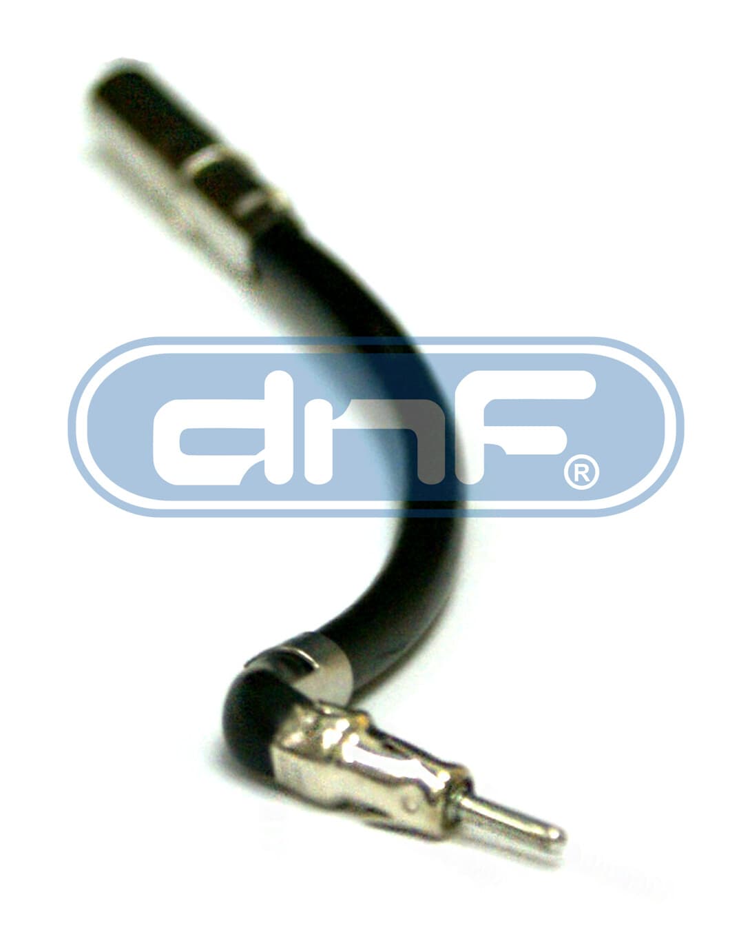 GM7 CAR RADIO ANTENNA ADAPTER W/ LARGER ANTENNA FEM JACK TO GM MINI MALE PLUG