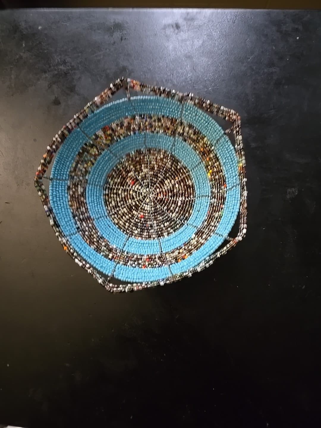African Wire Bead Bowl