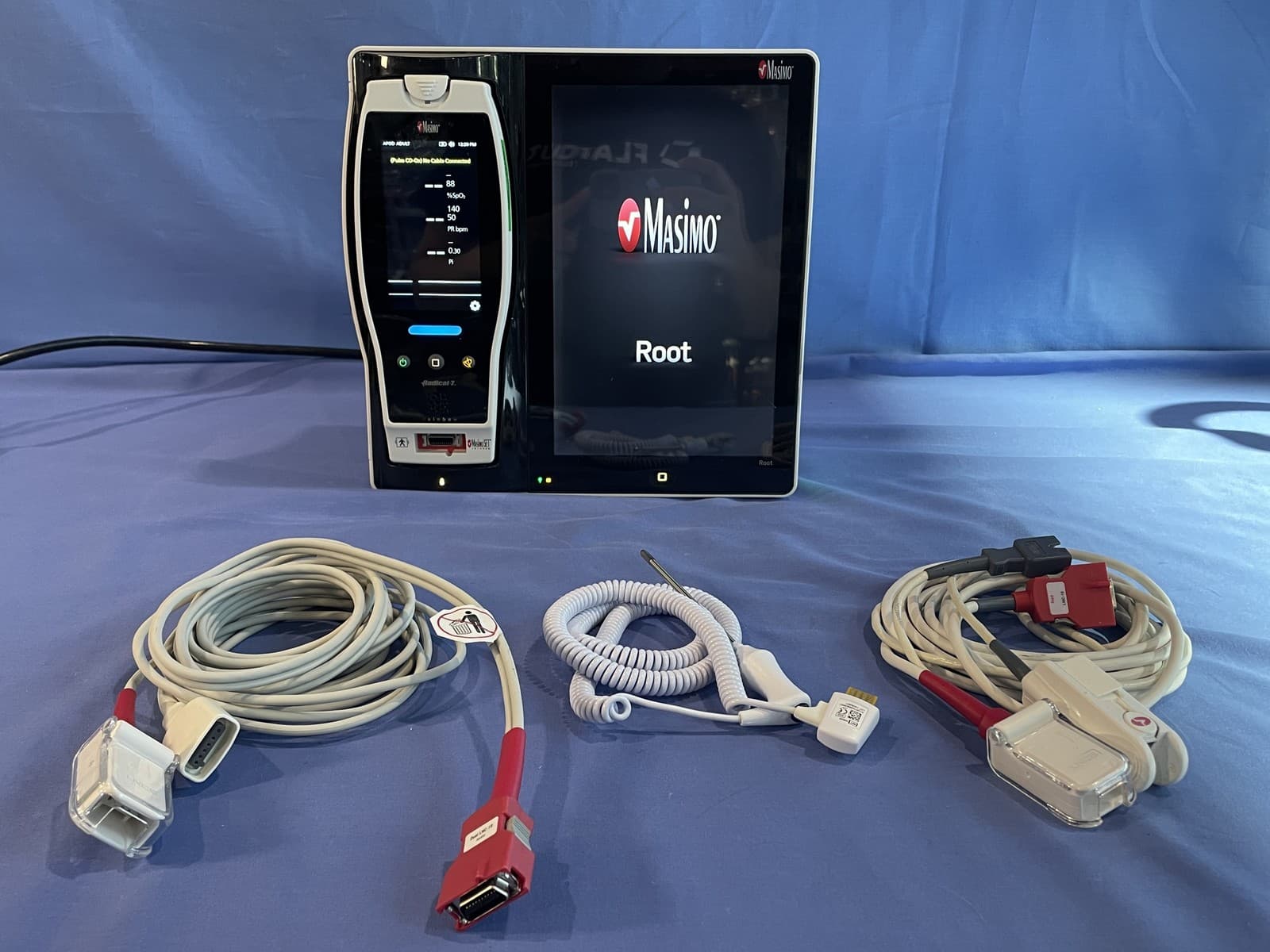 Masimo Root RDS7A Patient Monitor w/ Radical-7, ISA CO2 Module, Accessories