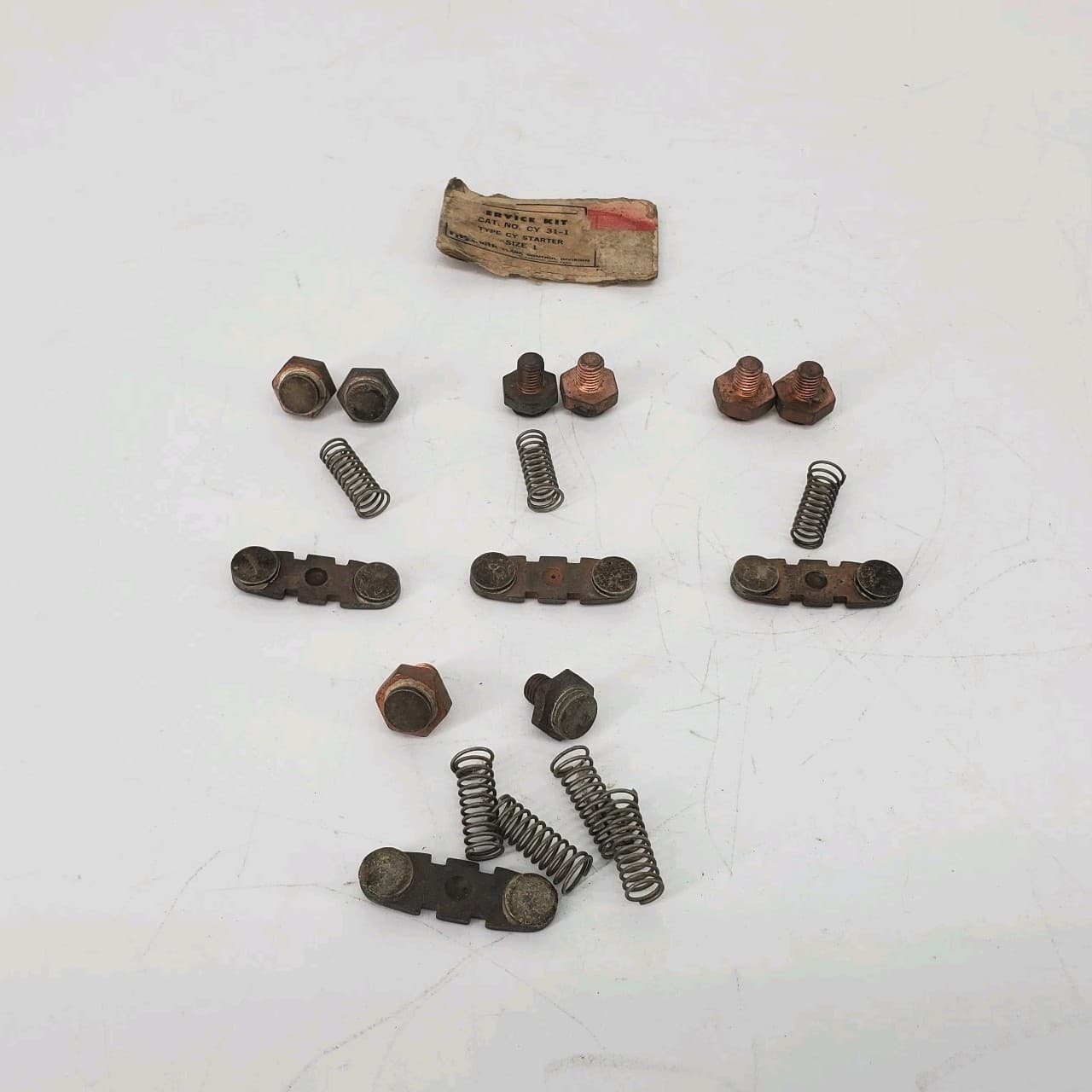 Sylvania Clark CY31-1 Contact Kit 3 Pole Size 1 With Additional Pieces