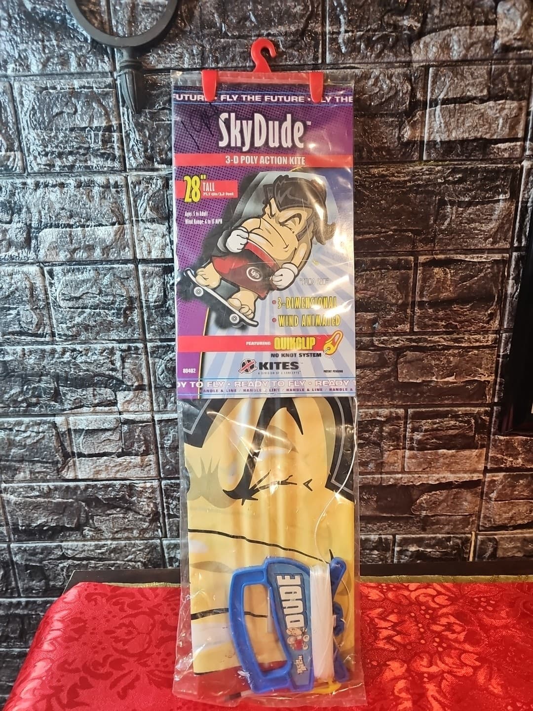 Vintage 2002 Y2K Tech Dech X-Kites 3-D 28” Skydude Sumo San New Sealed Rare