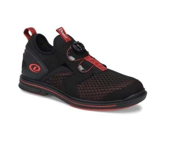 Dexter Pro BOA MENS RED/BLACK Left Hand Bowling Shoes