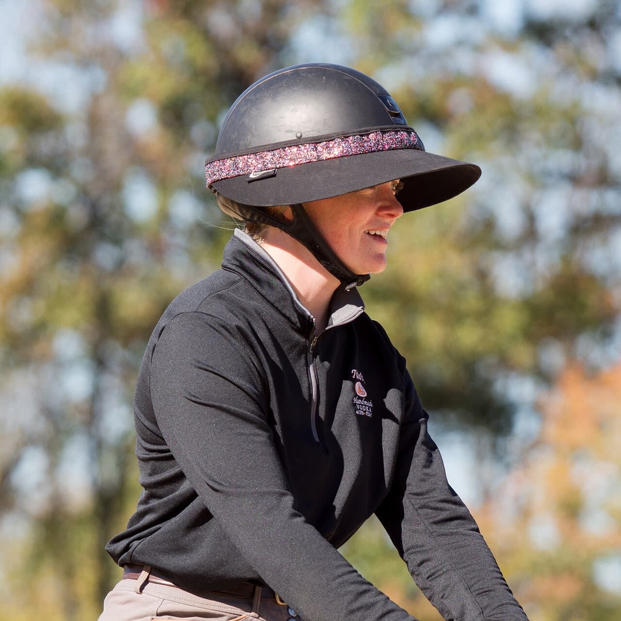 EquiVisor Shorty Glitz - Confetti Pink/Purple/Blue