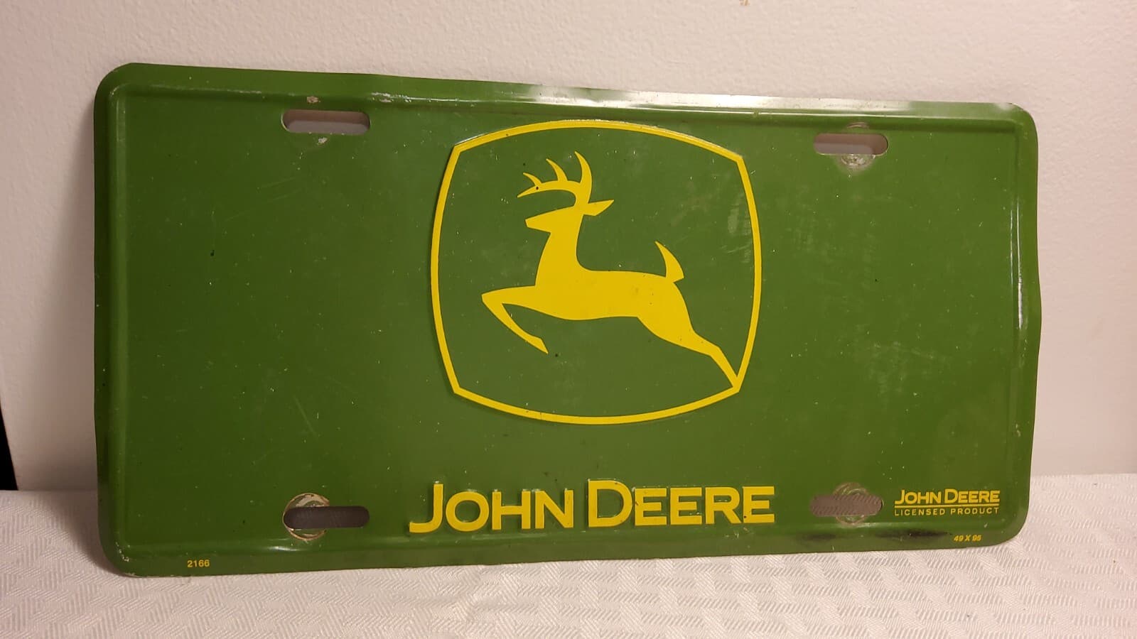 John Deere License Plate, Green (13)