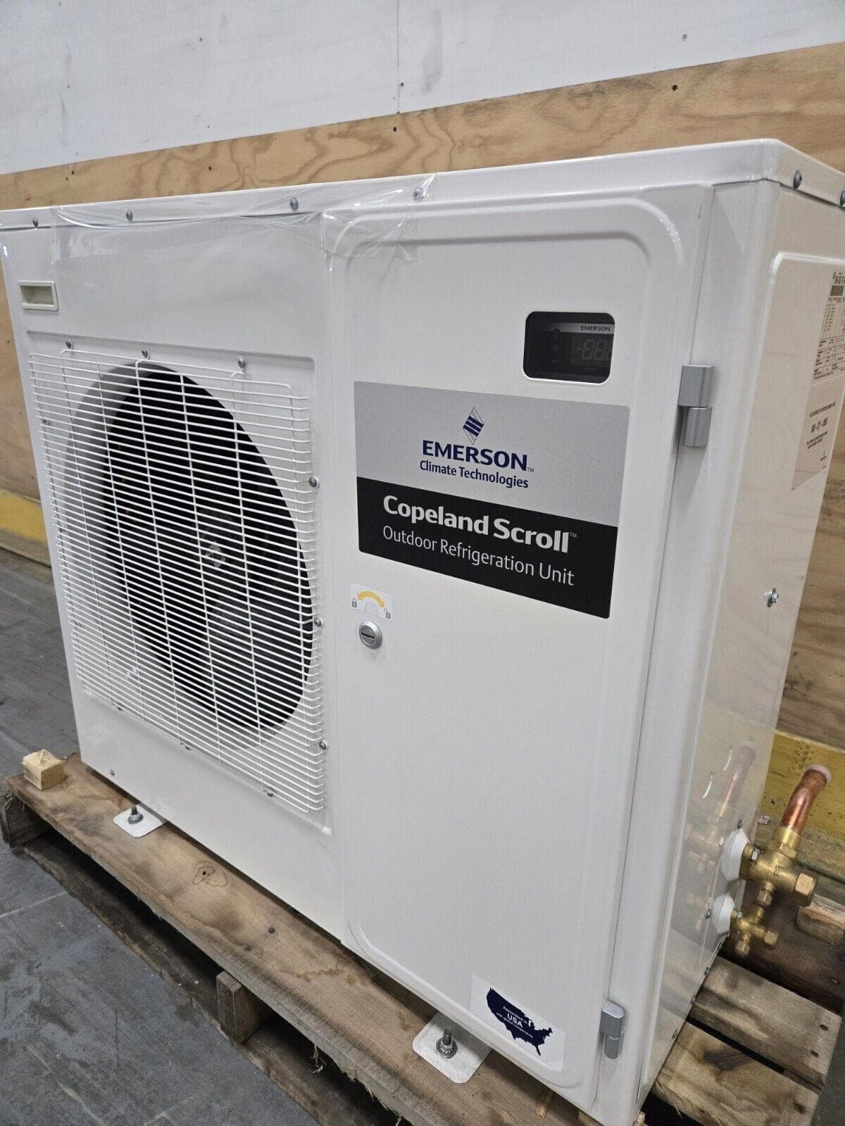 NEW Copeland XFAM-022Z-TFC-081 Med Temp Cooler 2.25 HP Condensing Unit Walk-In