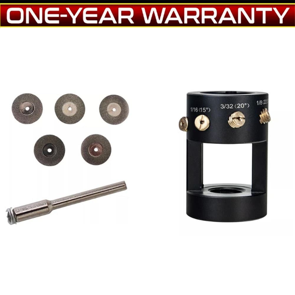 Tungsten Grinder & Sharpener Multi-Angle Offsets Head Tool For TIG Welding NEW