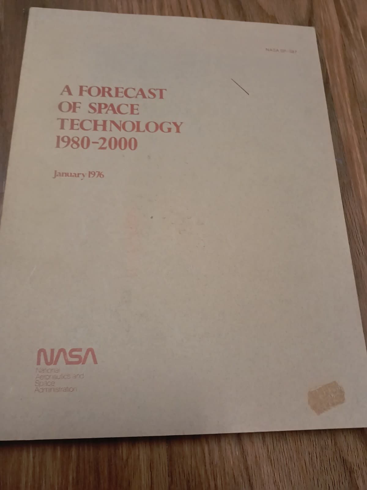 Nasa Forecast Of Space Technology 1980-2000 From 1976. Cool Space History!