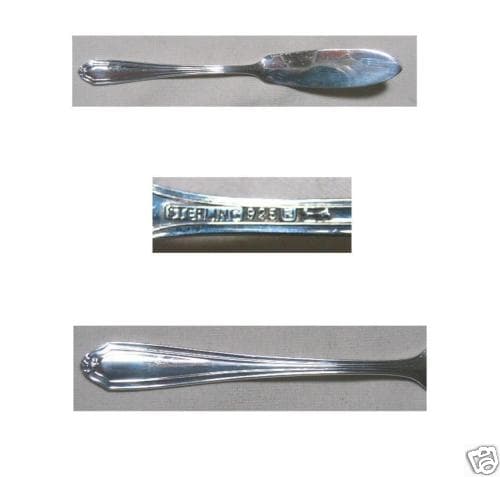 THREADED MASTER BUTTER KNIFE BIRKS RODEN STERLING