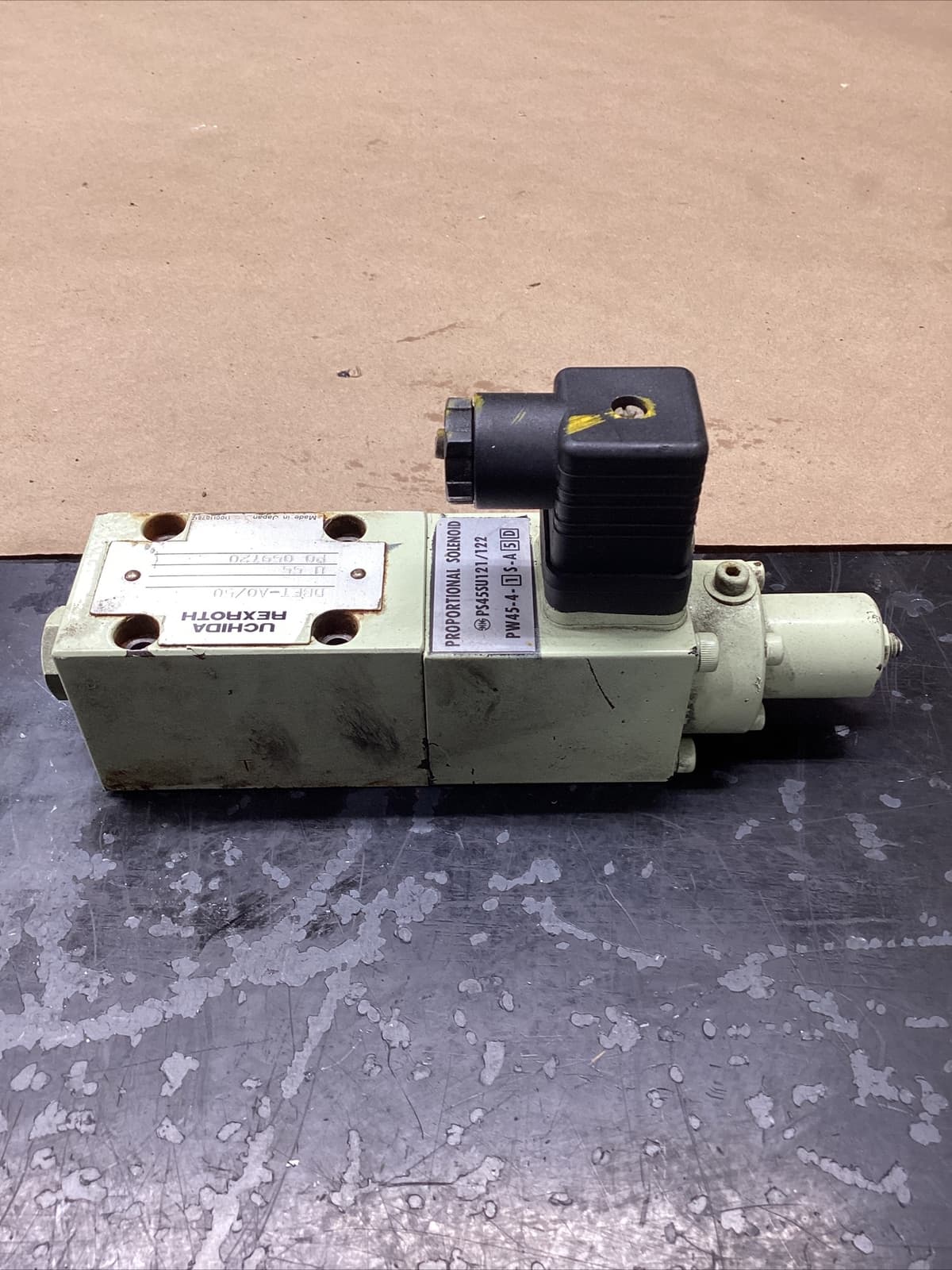 UCHIDA Rexroth Valve DBET-A0/50 PROPORTIONAL SOLENOID VALVE #715F39FML