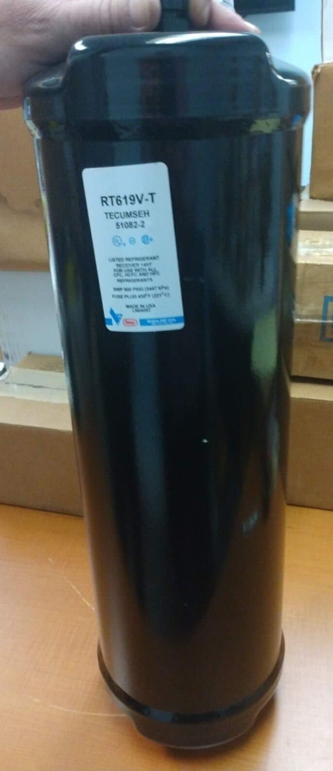 Tecumseh 51082-2 - Refrigerant Receiver Tank- NEVER USED!!