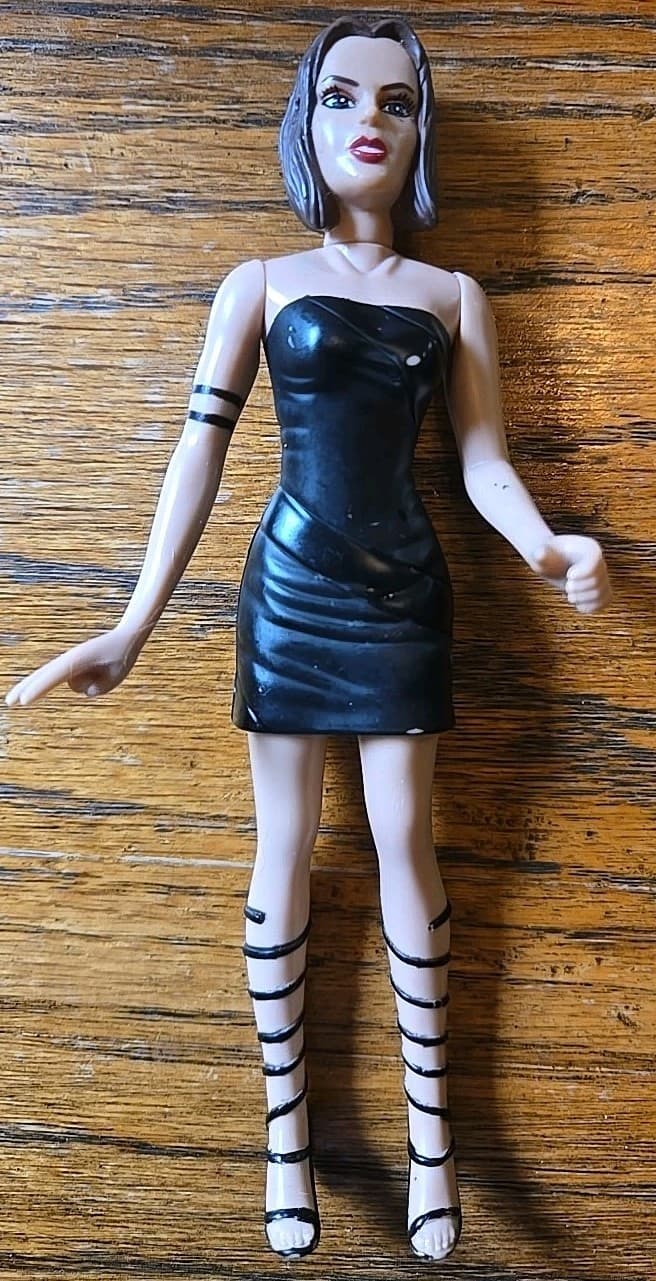 Vintage 1998 Spice Girls Posh Spice Figure Poseable Doll 6" Tall
