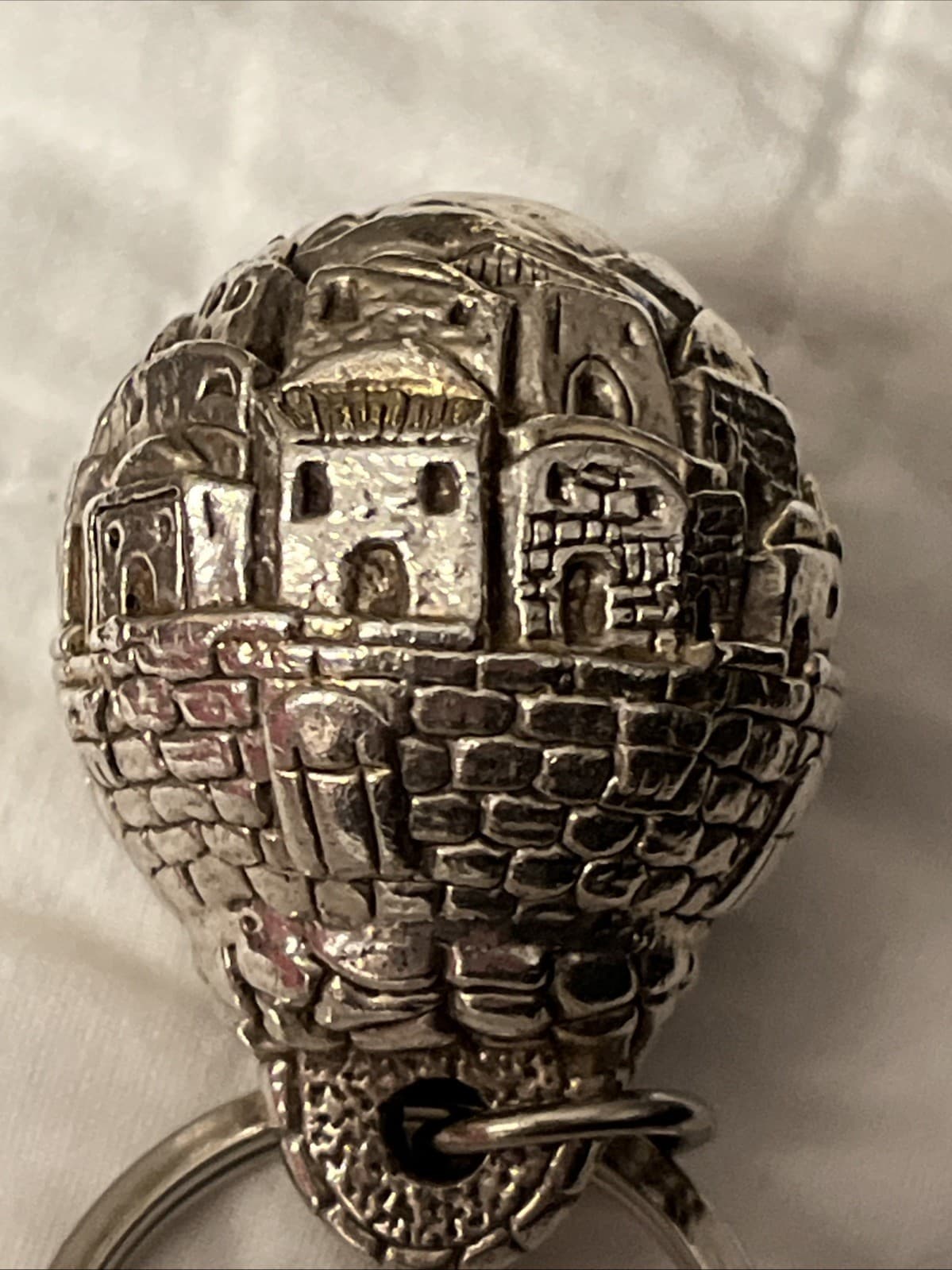 Jerusalem Rose 925 Sterling Keychain Or Pendant