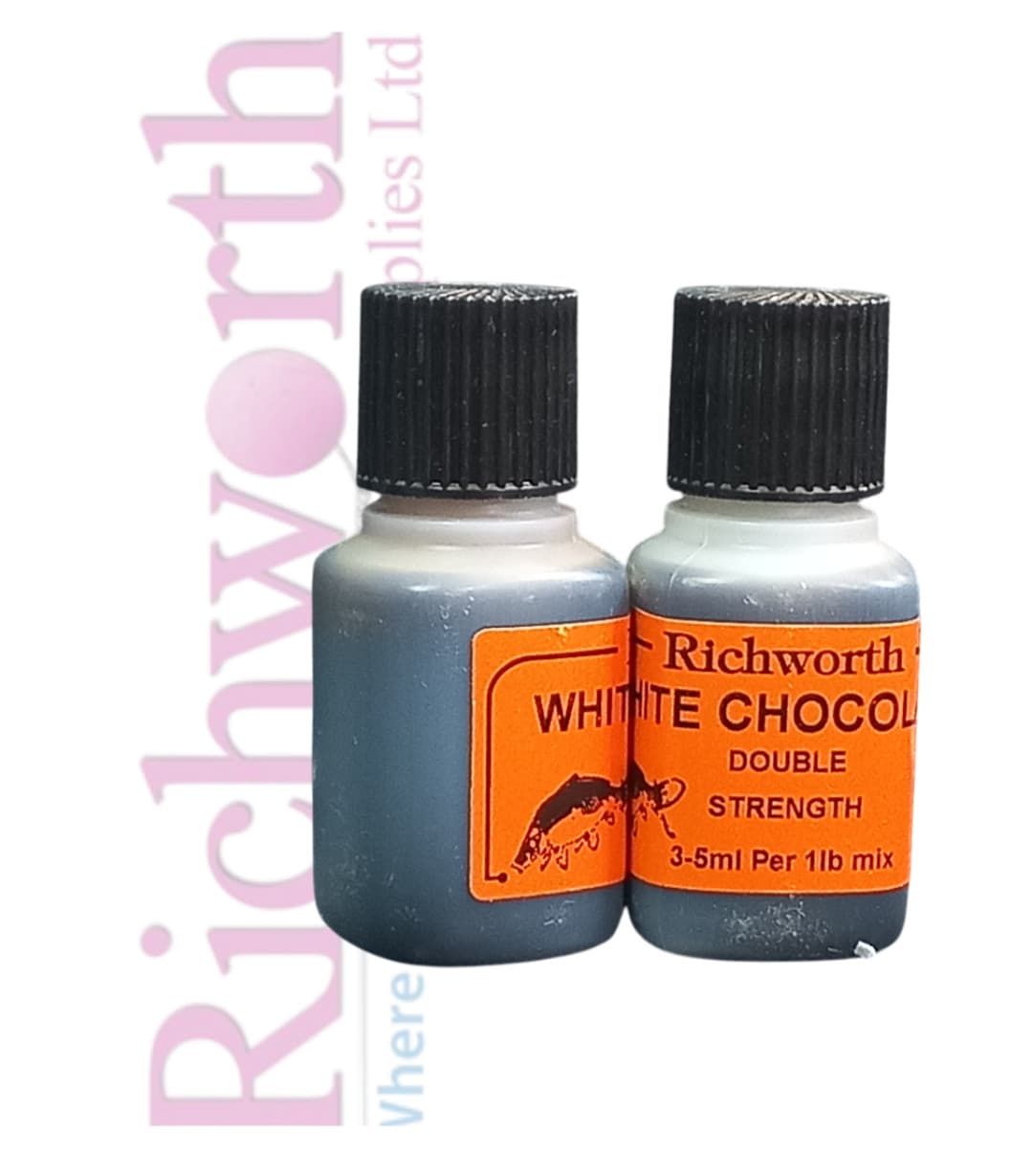 Richworth Black Top Carp Bait Flavours ( Double Strength ) Original 50 ml New.