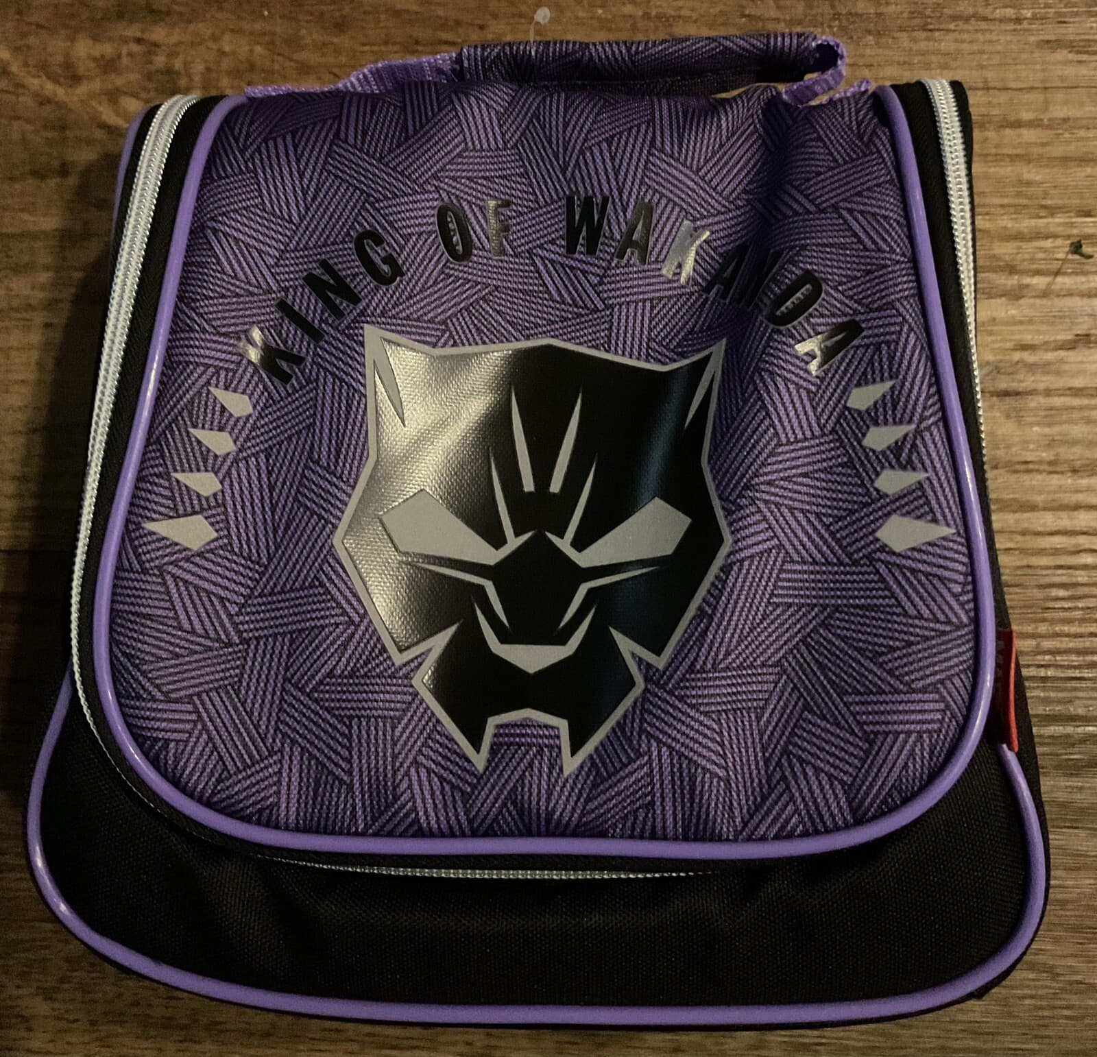 DISNEY MARVEL Black Panther King of Wakanda Lunch Bag/Box