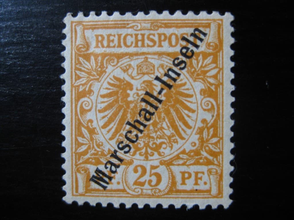 MARSHALL-INSELN GERMAN COLONY Mi. #5II scarce mint stamp! CV $205.00