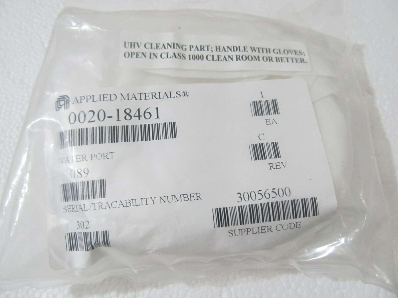 AMAT Applied Materials 0020-18461 WATER PORT