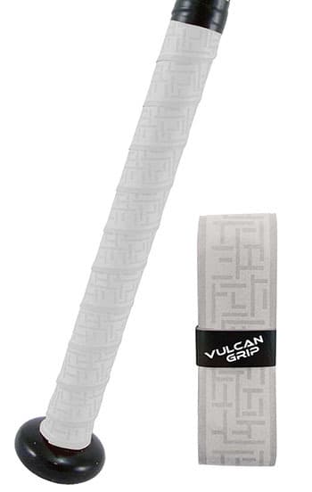 VULCAN ADVANCED POLYMER BAT GRIPS - STANDARD 1.75 MM - WHITE