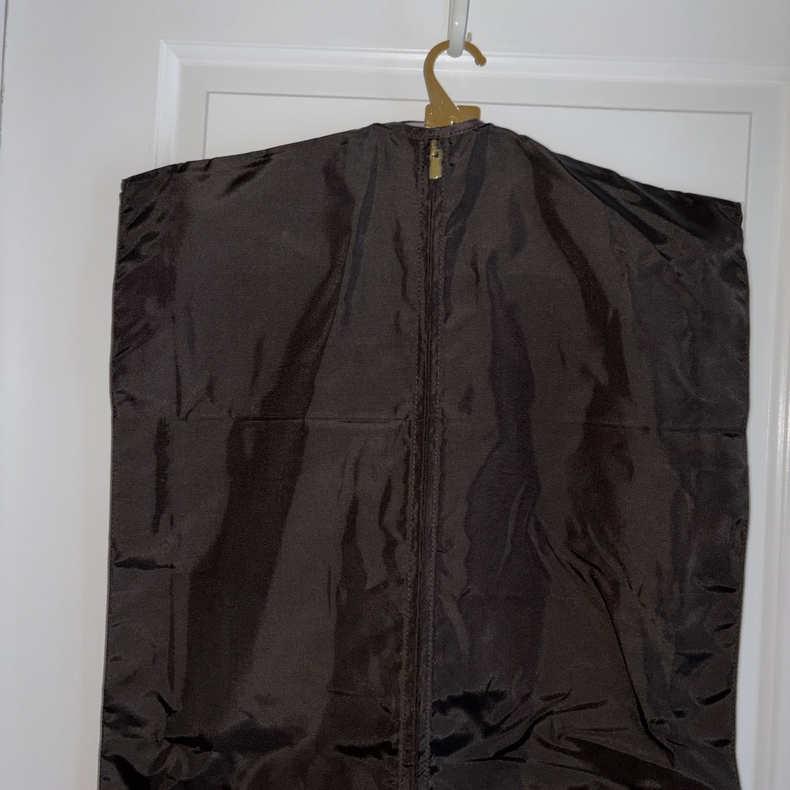 Authentic Louis Vuitton Nylon Garment Cover Bag with Gold Tone Hanger EUC