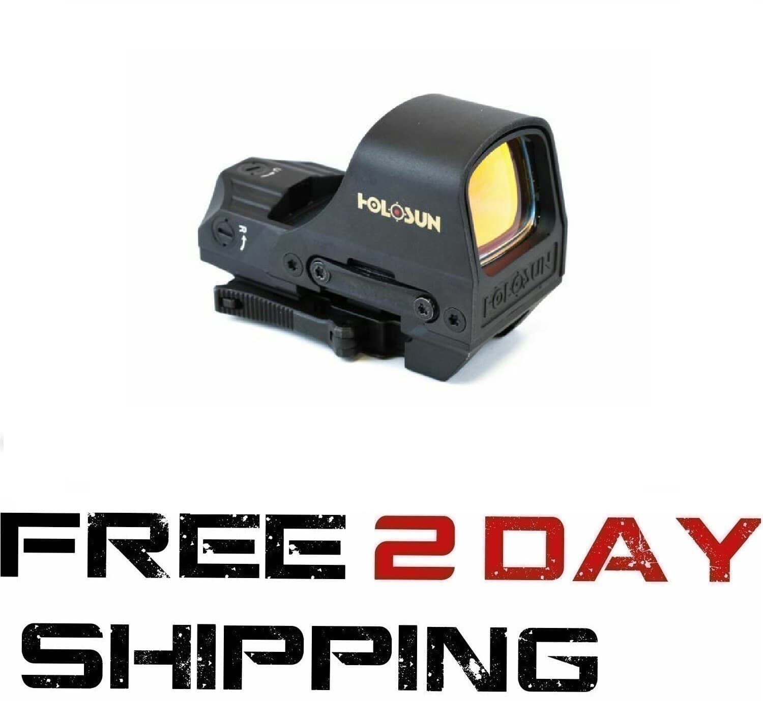 Holosun Technologies HS510C Open Reflex Circle Red Dot Sight (Shake Awake)