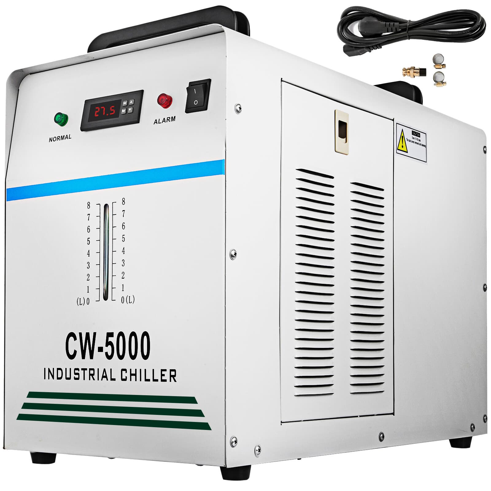 VEVOR 8.5L Water Chiller CW-5000 for 50-150W CO2 Laser Tubes CO2 Laser Engravers