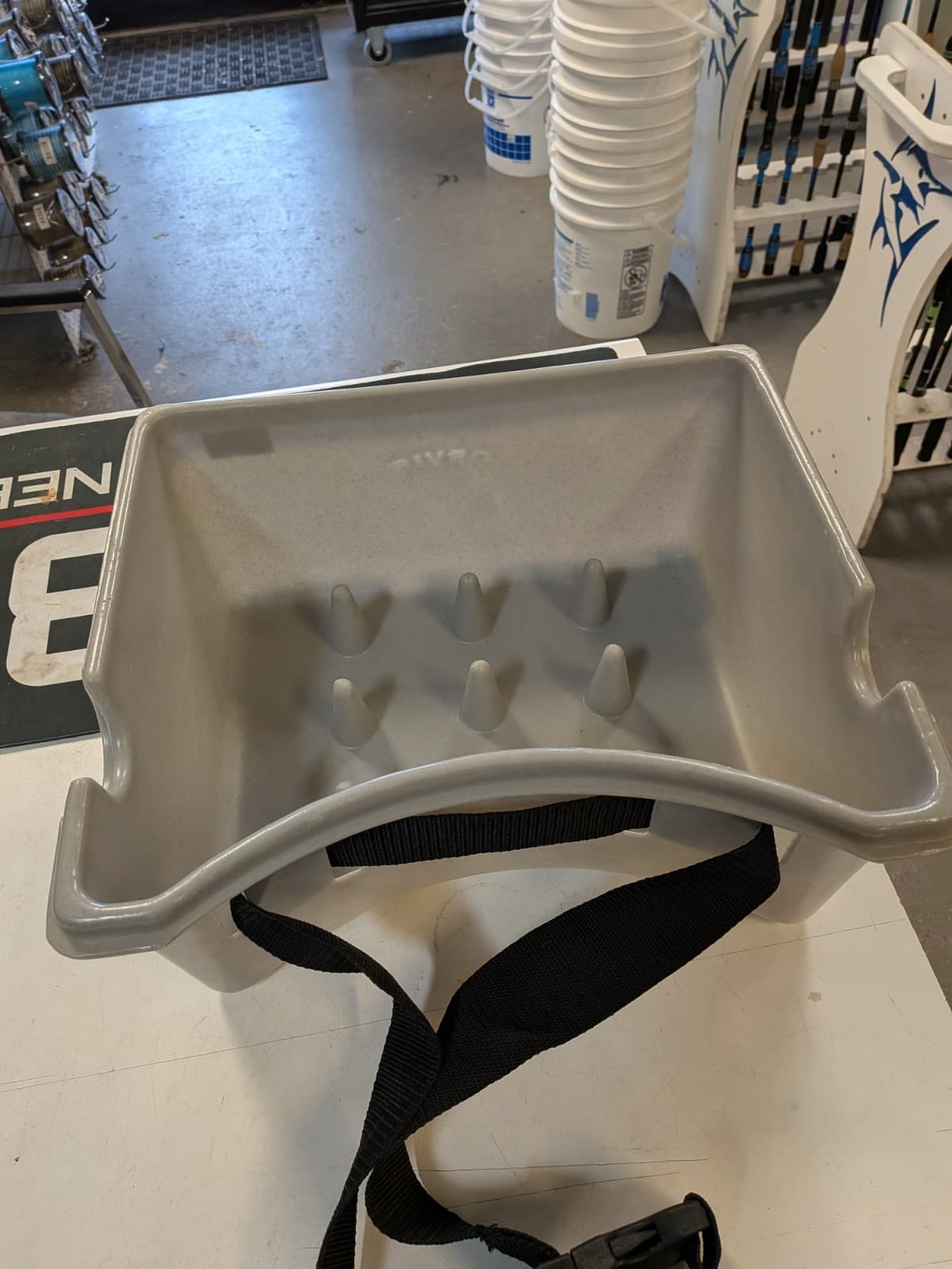 Orvis waist stripping basket fly fishing lot H15