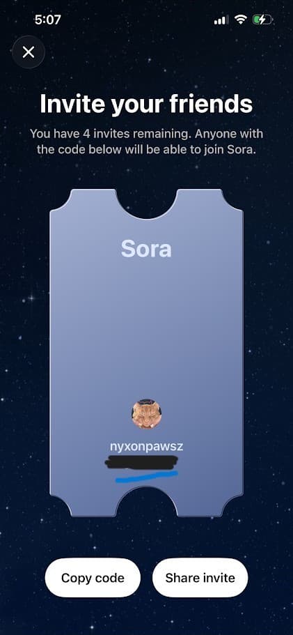 Sora 2 Invite CODES | Fast delivery within an hour | 1-4 code purchase