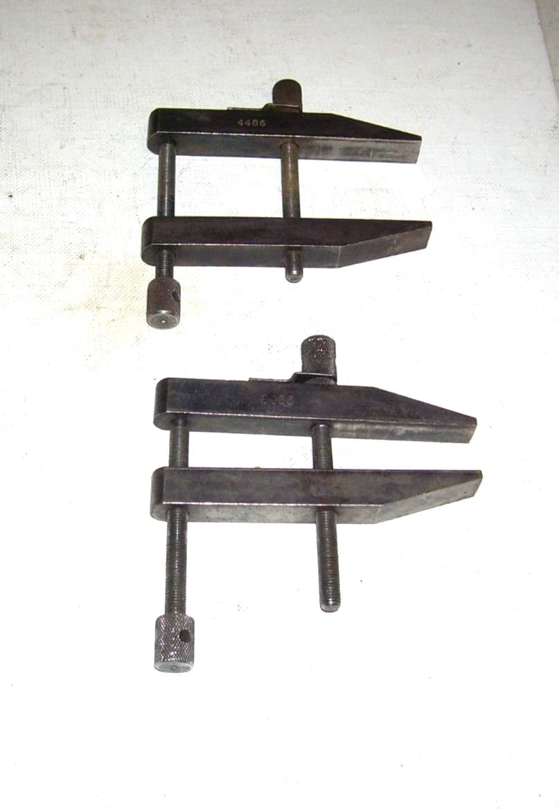 Pair of Adjustable 4486 Machinists Parallel Clamps