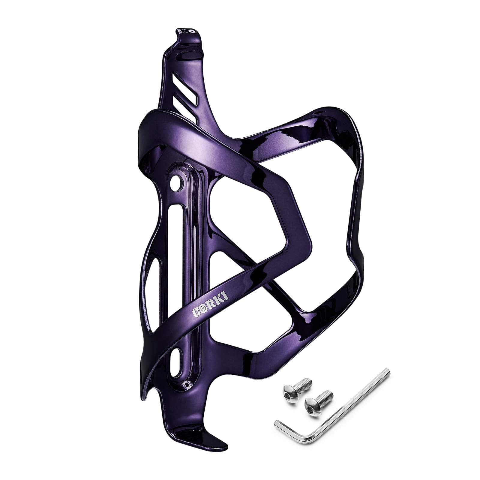 Corki Cycles Heavy Duty Bike Water Bottle Holder Lightweight Aluminum Cage Sh...