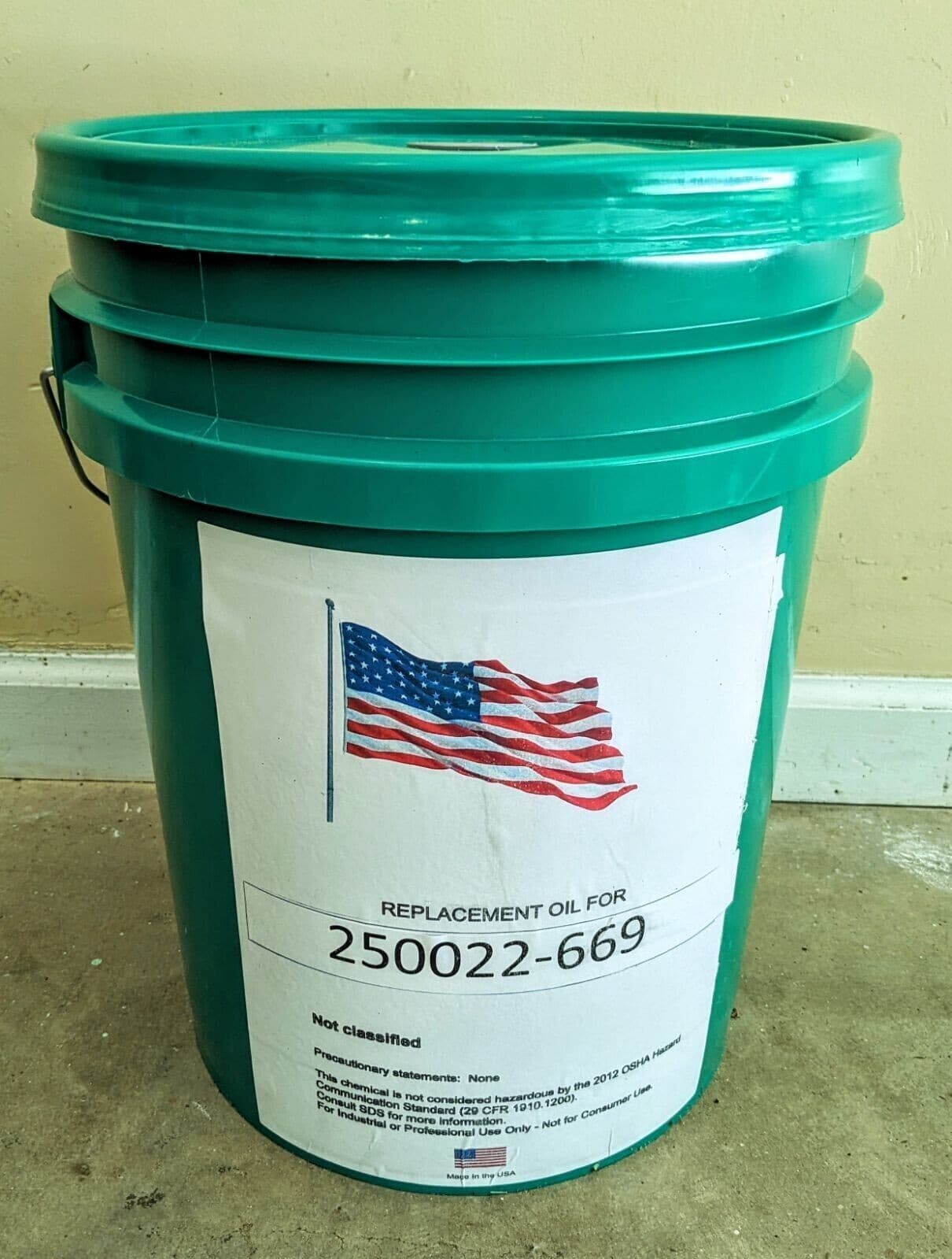Sullair Sullube 32 Replacement Lubricant (5 Gal Pail) Replacement for 250022-669