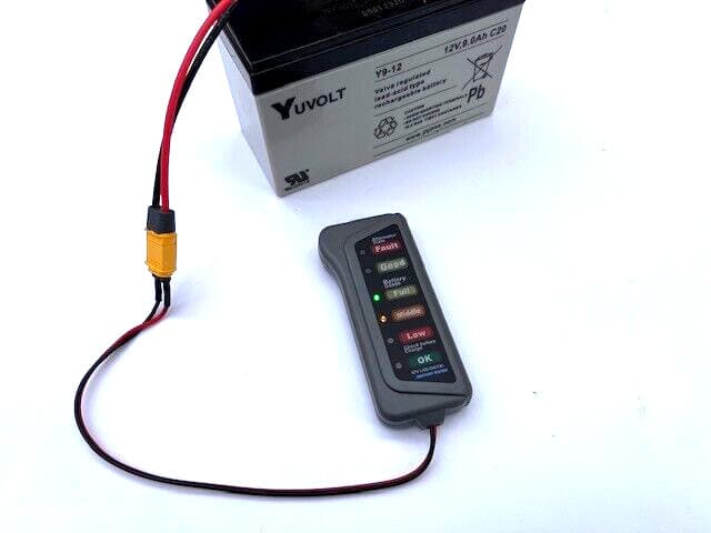 Waverunner & Atom Bait Boat Battery Tester ''Yellow Plug''