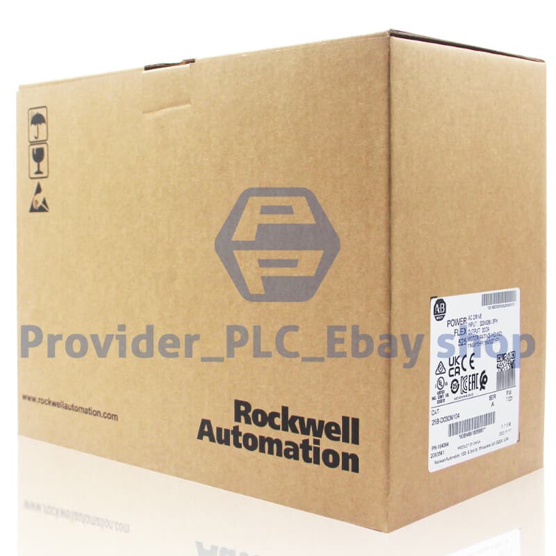 Allen-Bradley 25B-D030N104 PowerFlex 525 VFD 15kW 20Hp AC Drive 25BD030N104