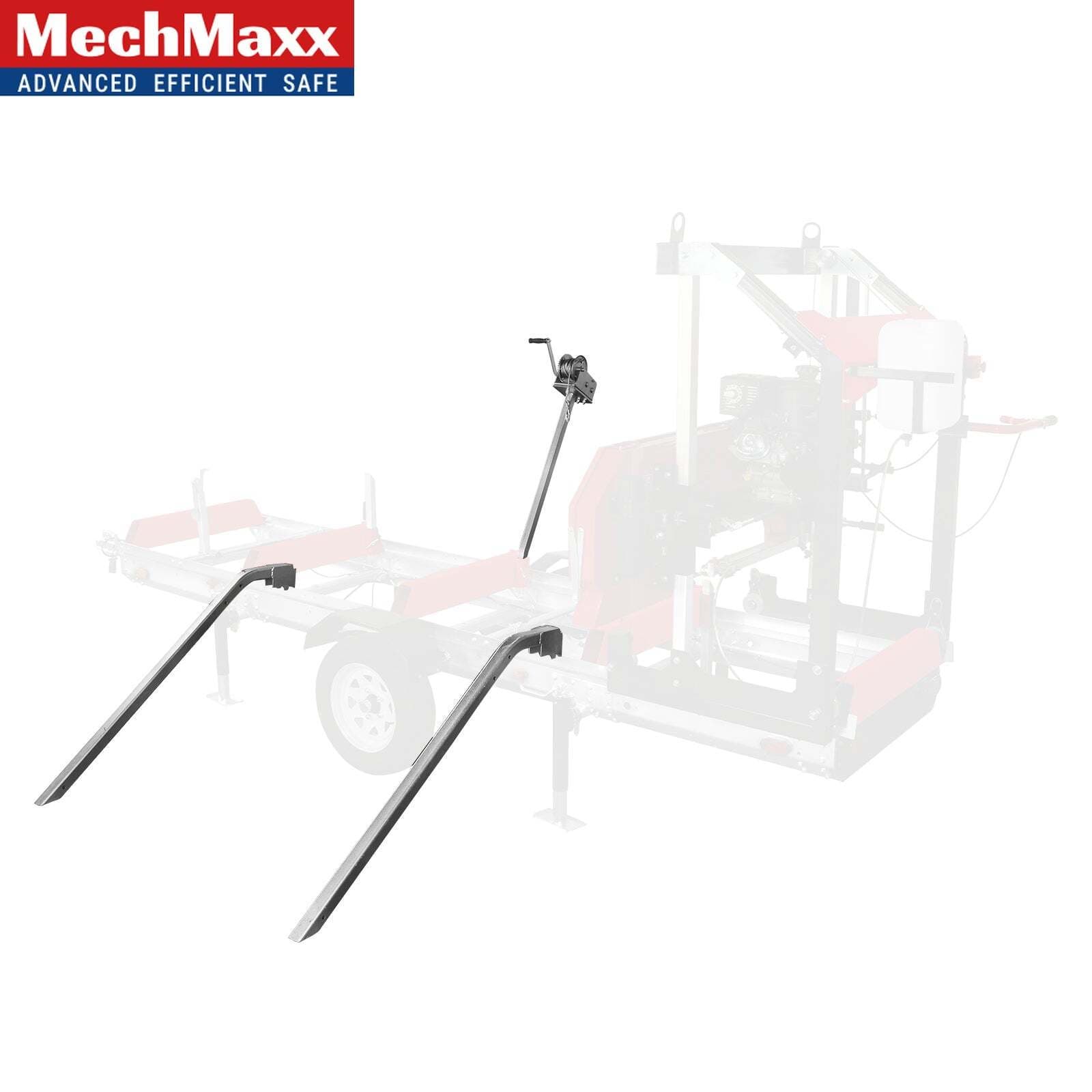 MechMaxx Log Loading Ramp Kit For Sawmill Trailer, SM-26 and SM-32