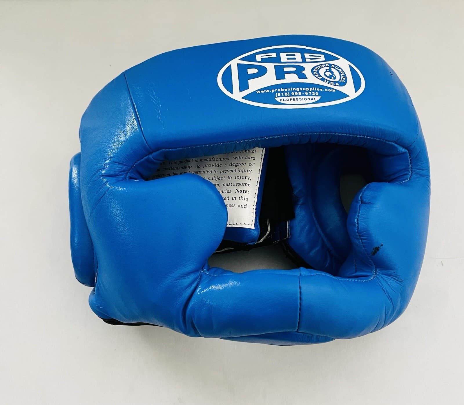 PROBOXING Face Headgear - Adjustable Lace Top, Chin Protect