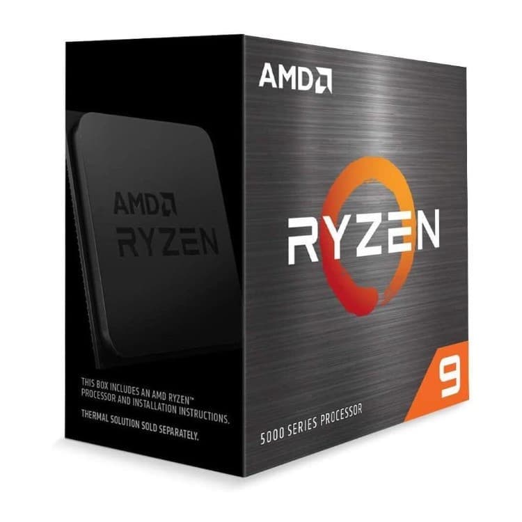 AMD Ryzen 9 5950X 16-Core 32-Thread Desktop Processor 4.9GHz Max Boost DDR4-3200