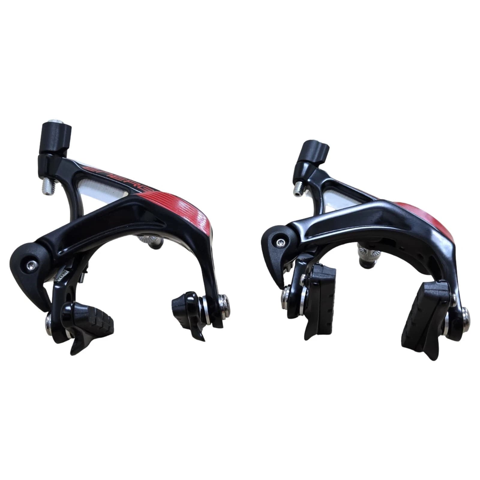 FSA Energy Rim Brakes Front & Rear Set Alloy brake pads Black Red Fit Shimano