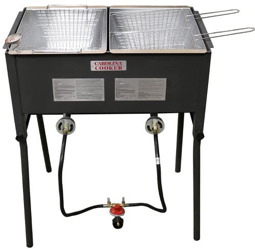 Carolina Cooker Deep Fryer Cooker with Cover