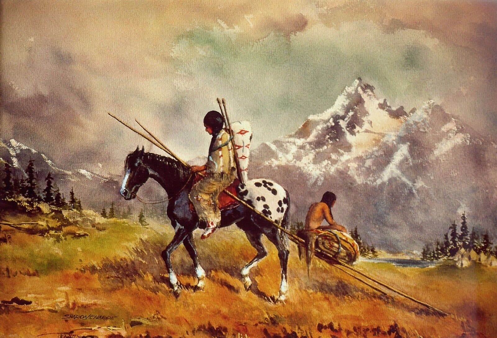 ACEO, ATC TRAVOIS by Sharon Sharpe!!!