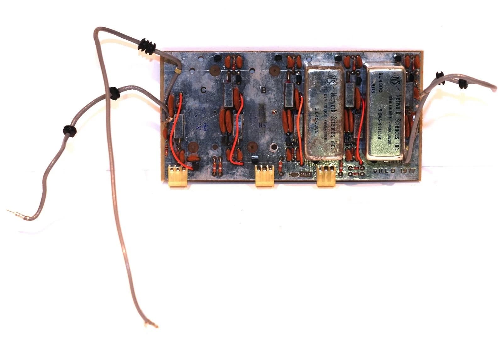 Drake R7 / R7A IF FILTER BOARD with 1800 KHZ SSB + 4000 KHZ AM FILTERS