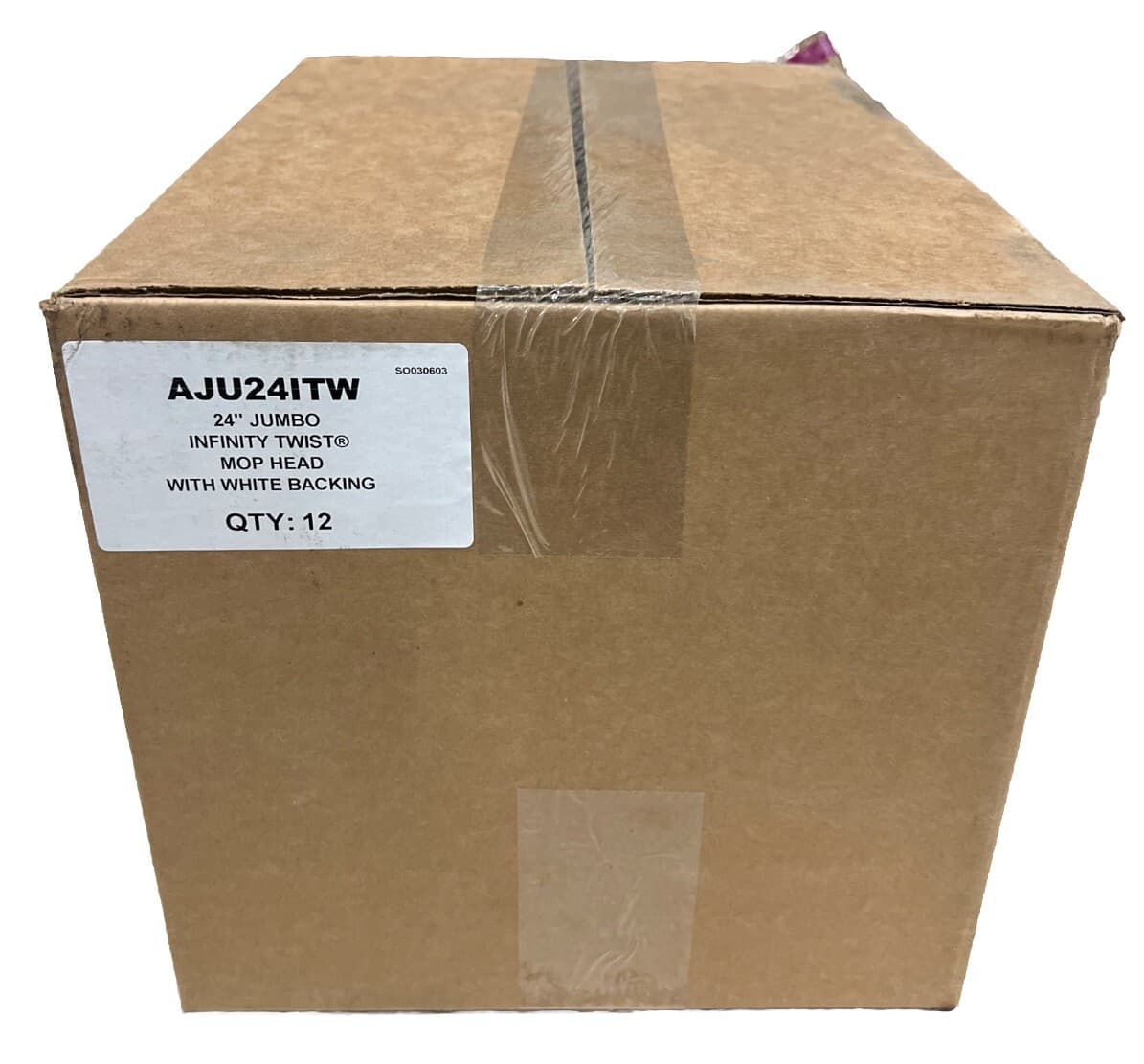 Golden Star AJU24ITW Jumbo Infinity Twist Dust Mop Heads (12 PACK)