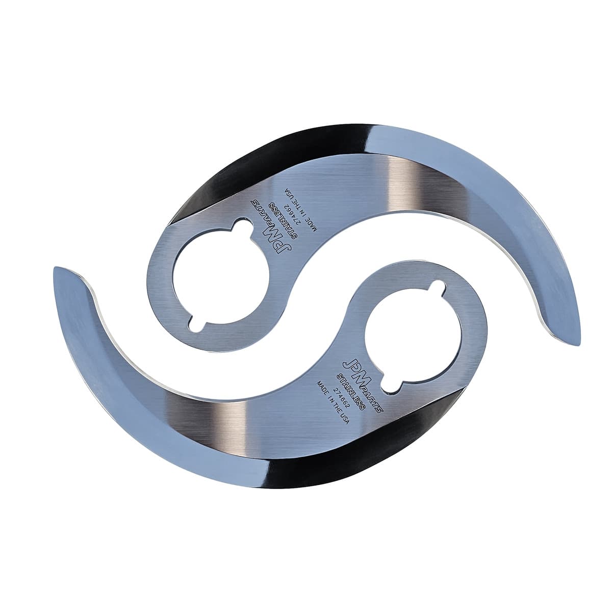 Knife Cutter Blades (Pair) For Hobart HCM-450 Part 274662 NEW - MADE IN USA