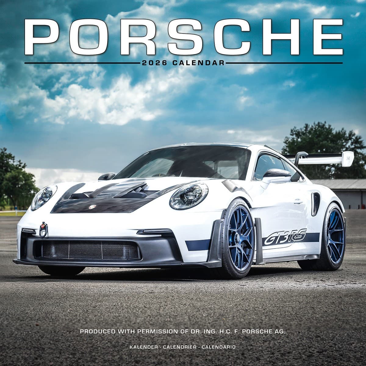 Porsche 2026 Calendar Plastic Free | Avonside Publishing