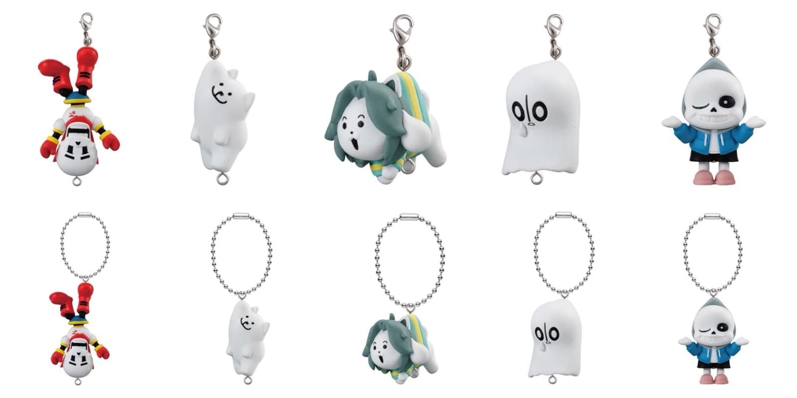 Undertale Pinch And Connect Mascot Gashapon Capsule Toy Japan 2025