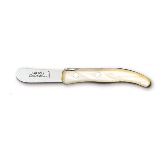 Claude Dozorme laguiole Berlingot 2 Butter Knives (6,1" length) Acrylic...