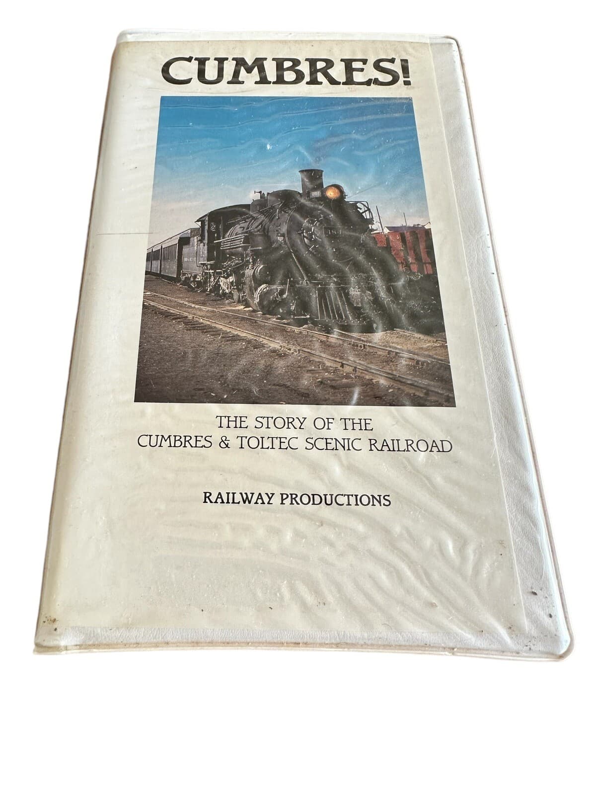 Cumbres! Toltec Scenic Railroad VHS With Insert Untested Indianapolis Indiana