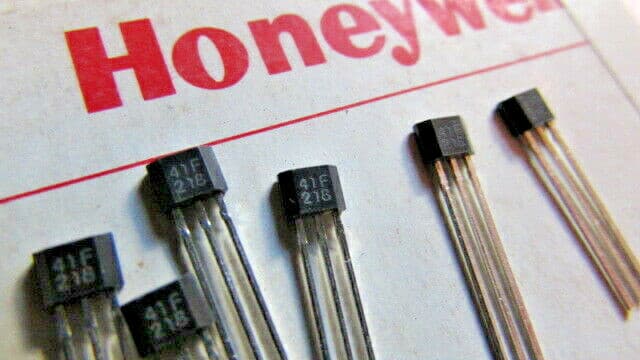 SS41F Honeywell Hall Effect Sensor 20mA Bipolar 5V/9V/12V/15V/18V 3-Pin, 6pcs